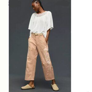 Brand New Pilcro Millie Low-Slung Barrel Pants